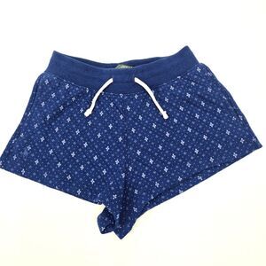 Ralph Lauren Polo Country Quilt Cotton Shorts Navy Blue Size 7 NWT